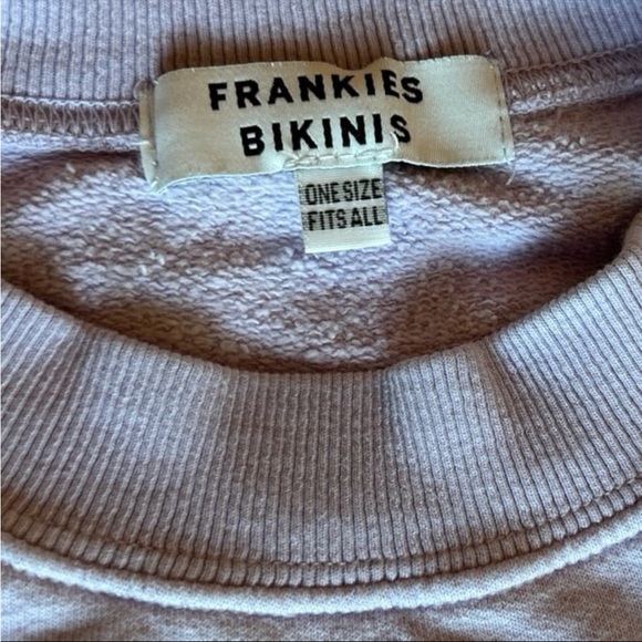 Frankies Bikinis Bennie Oversized Crewneck Sweatshirt - Picture 6 of 8